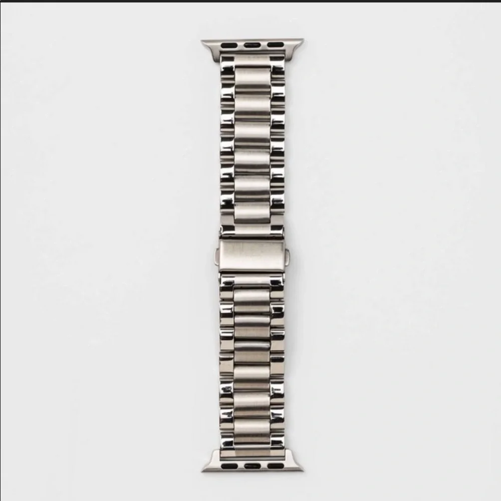 New, Open Box! HeyDay Metal Link Watch Band 42-45 mm for Apple Watch